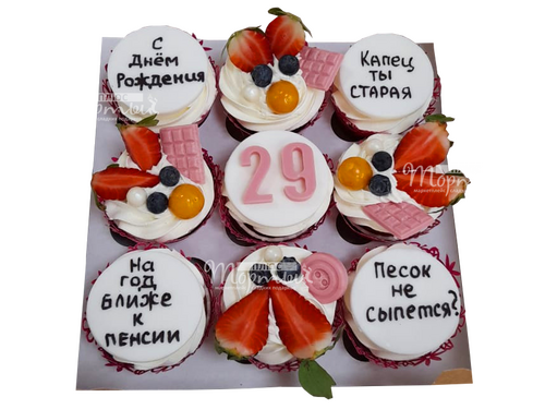 доставка капкейков, тортов на заказ